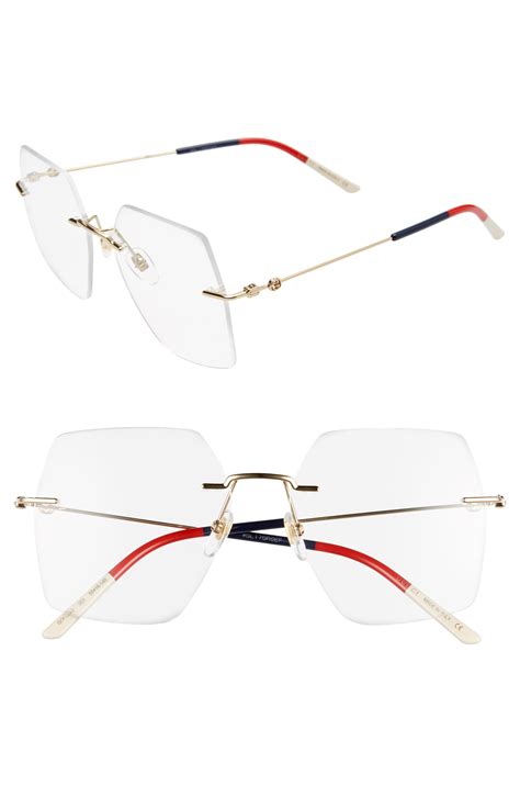 rimless gucci glasses|gucci optical glasses 2021.